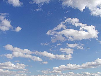 Foto: Himmel mit Wolken